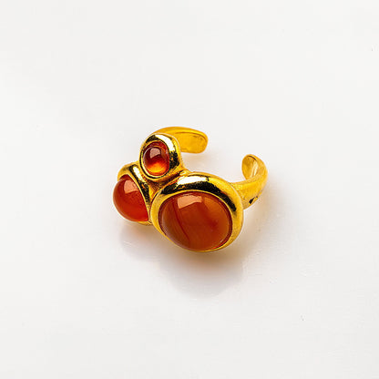 Velatti Triple Gem Ring