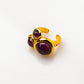 Velatti Triple Gem Ring