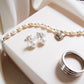 Double Pearl Studs