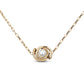 UNOde50 Full Moon Necklace Gold with Shell Pearl