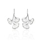 RAS Gingko Biloba 3 Leaf Earrings