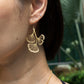 RAS Gingko Biloba 3 Leaf Earrings