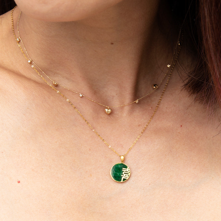 (PRE-ORDER) Xi Jade 18k Gold Pendant