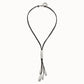 UNOde50 Leaf Me Alone Necklace Silver