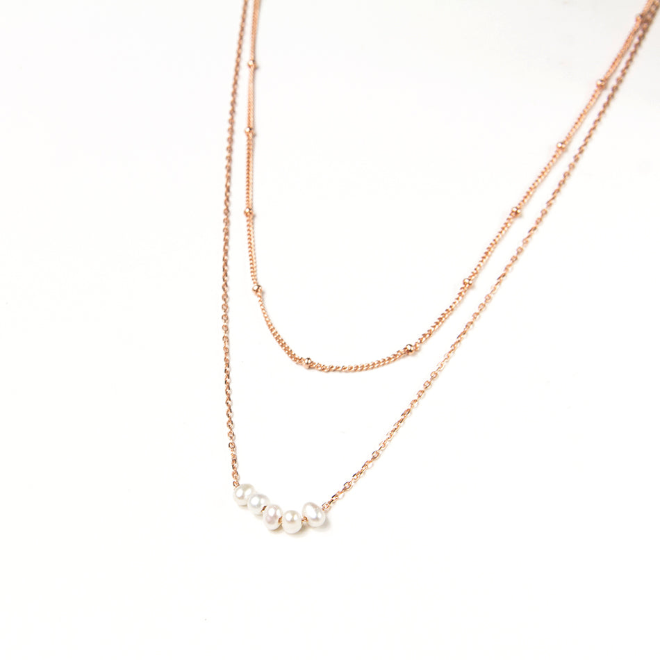 Isla Double Layer Necklace