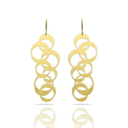 RAS Rings Gold Earrings