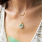Row of Hearts Diamond Necklace