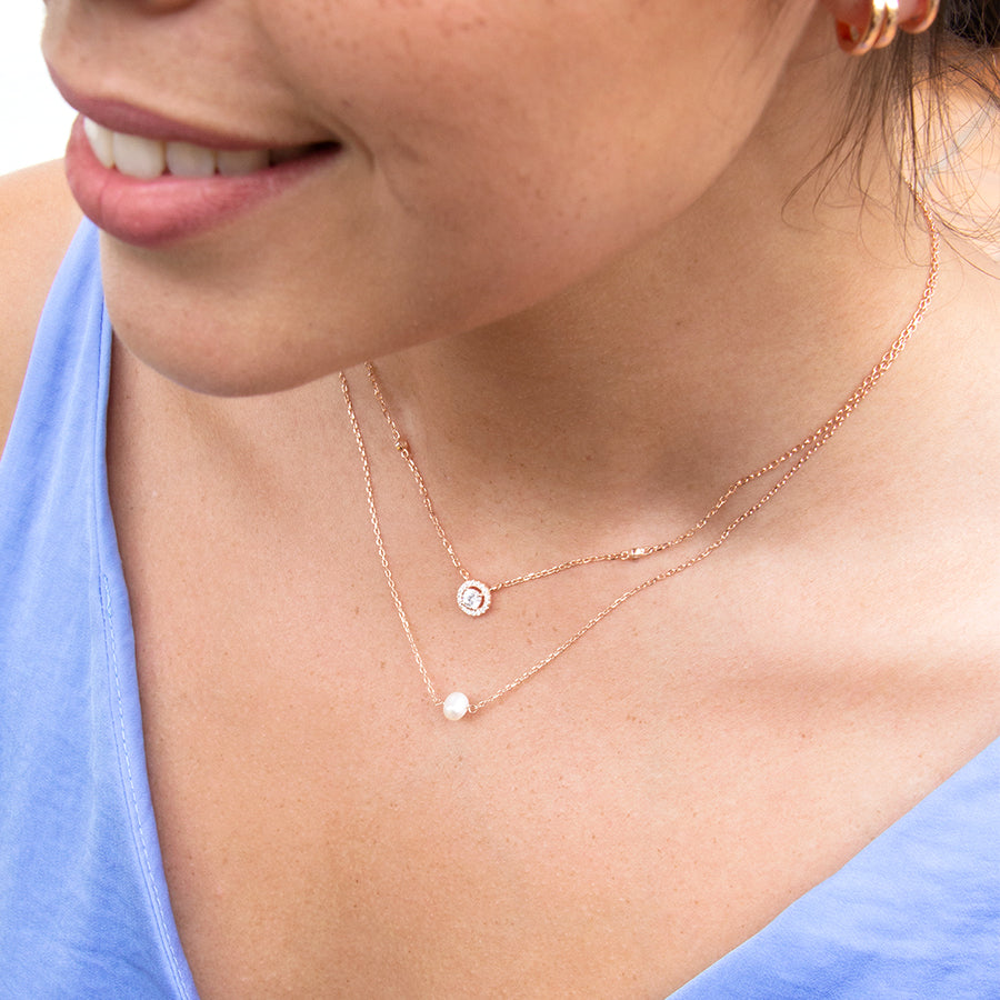 Single Pearl Necklace