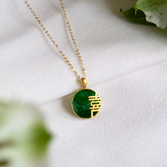 (PRE-ORDER) Xi Jade 18k Gold Pendant